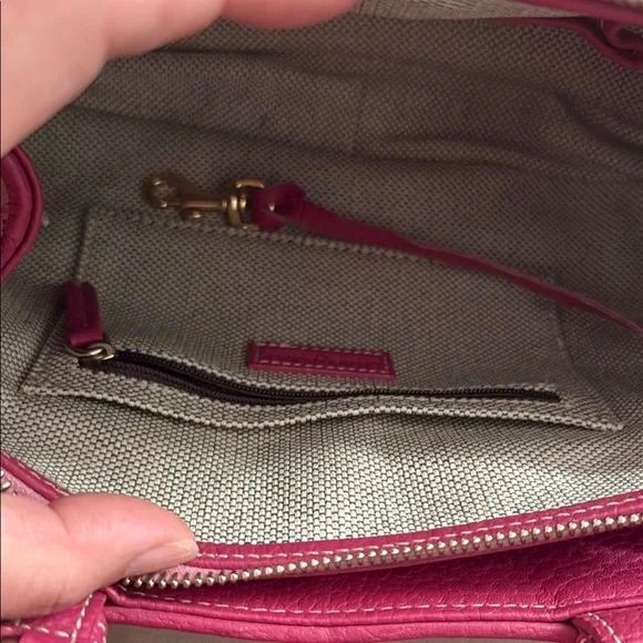 Dooney and Bourke Small Bucket Satchel in pink. Y2K, Barbie style - Picture 8 of 16